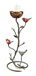 Bird and Vine Tealight, Votive, Pillar Decorative Candle Holder