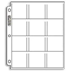 Ultra-Pro 12-Pocket Pages (Stickers/Cards) - 100 Pages per box