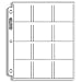 Ultra-Pro 12-Pocket Pages (Stickers/Cards) - 100 Pages per box