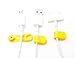 MOS Magnetic Cable Tie 3-Pack, Yellow, Replacements for use with MOS Organizer