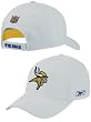 Men's Minnesota Vikings Basic Cotton White Cap