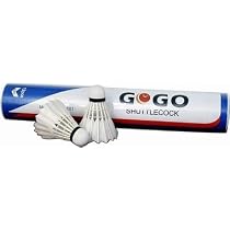 GOGO&trade; Badminton Shuttlecocks # ST02, Premium A Grade Feather Shuttlecocks - Dozen Pack