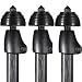 Bogen - Manfrotto Rubber Stainless Steel Spiked Feet (set of 3) for 3444 Tripod