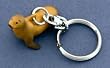 Solid Metal Wild Adventures Sea Lion Key Chain Keychain