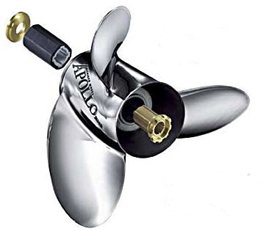 MICHIGAN WHEEL 993044 APOLLO XHS STAINLESS STEEL 3-BLADE PROPELLERDiameter: 14.125 / Rotation: RH / Pitch: 19