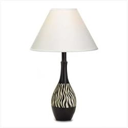 Zebra Stripe Lamp