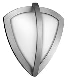 Atlantis Titanium Diamond 10 1/2 High Outdoor Wall Light