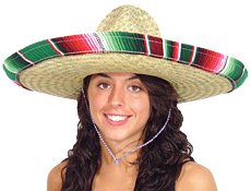 Adult Serape Sombrero