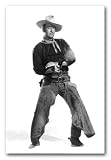 JOHN WAYNE - GUN - 24x36 - ART PRINT / POSTER