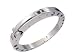 One of A Kind Unisex Handcuff Style Surgical Steel Bangle Bracelet 7.5