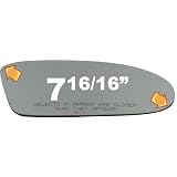 1996-2002 SATURN S-SERIES SEDAN-WAGON Convex, Passenger Side Replacement Mirror Glass by Automotive Mirror Glass