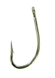 Short Shank O'shaun Black Chrome size 2/0 8 per pk