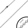 2.4mm Stainless Steel Ball Chain for Pendant 20" Length