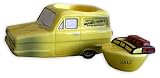 Only Fools And Horse's Del Boy Hand Painted Ceramic Reliant Egg Cup And Salt Shaker