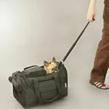 Deluxe Wheeled Pet Carrier w/Wheel Cover