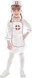 Toddler Adorable Nurse Costume (Size:Toddler 3-4T)