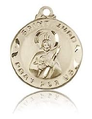 14K Gold St. Jude Medal