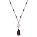 Baltimore Ravens Crystal Logo Necklace