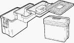 WATERLOO INDUSTRIES #HP55421 Sit/Stand/Tote/Strap