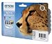 EPSON T0715 Ink Cartridge Multipack with 4 ink cartridges - black yellow cyan magenta for Epson Stylus DX4000 DX4050 DX5000 DX5050 DX6000 DX6050 DX7000F D78 D92