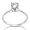 Classic Diamond Solitaire Ring 3/4ct - Size 5