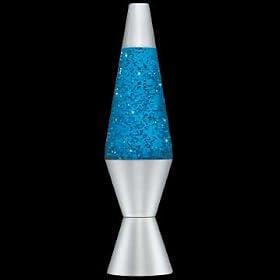 Lava Lamp Original Brand 20 oz - Turquoise Liquid with Silver Glitter from Lava Lamps