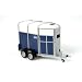 Britains 40711 - Ifor Williams Double Horse Box Trailer - 1/32nd