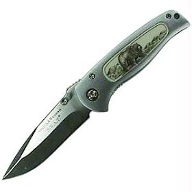 Smith & Wesson - S.W.A.T. Scrimshaw Bear Serrated