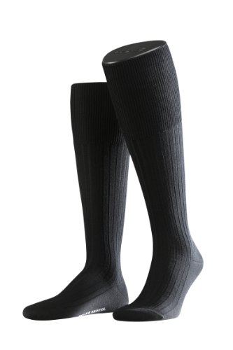 FALKE Bristol Pure KH 15415 Herren Kniestr&uuml;mpfe, Gr. 47/ 48 Schwarz (black 3000) Preisvergleich