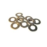 Racers Edge 4X8mm SS Flat Metal Washers (10) RCE20926