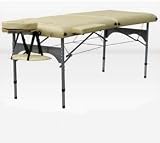 HealthLine® 2 Fold Portable Light Massage Table-sand