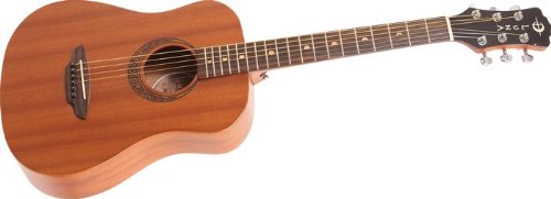 Luna Muse Safari 3/4 Travel Guitar w/ Gig Bag - Mahogany