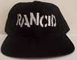 RANCID - White Logo - Baseball Cap - One Size fits All (OSFA)