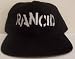 RANCID - White Logo - Baseball Cap - One Size fits All (OSFA)
