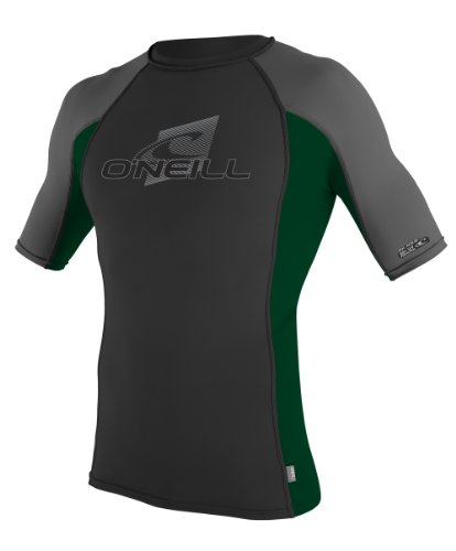 O'Neill Wetsuits Skins Short Sleeve Crew Rash Guard Shirt