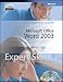 Book Microsoft Official Academic Course Microsoft Office Word 2003 Expert Skills (with 2 CDs)