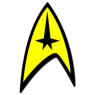 Star Trek Vynil Car Sticker Decal - Select Size
