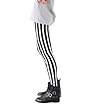 ELLAZHU Sexy Women Navy Vertical Striped Leggings Pants Legwear One Size
