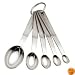 MIU Stainless-Steel 5-Piece Measuring Spoon Set