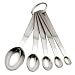 Kitchen & Housewares : MIU Stainless-Steel 5-Piece Measuring Spoon Set
