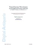 Travel Across New Jersey in the 18th Century and Later