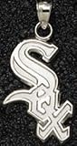 Chicago White Sox 1 1/4 Border Sterling Silver Pendant