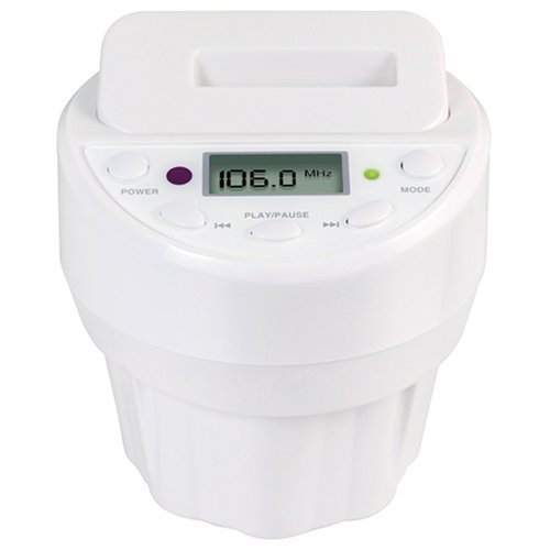 DIASONIC iPod 用カップホルダーFM トランスミッター ホワイト DS-CHFMT-WT