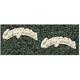 Logo Art Washington State Cougars 10K Gold Team Font 1/4 Post Earrings