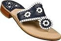 Jack Rogers Navajo Sandal Navy/White Trim (10-031)