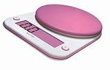 Salter 1019Pkdr 3Kg/6Lb 10Oz Electronic Kitchen Scale With Pink Silicone Platform