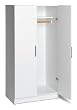 Elite Garage/Laundry Room Wardrobe Cabinet In White Finish By Prepac Finish
