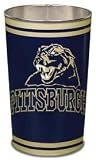 Pittsburgh Panthers ( University Of ) NCAA 15 Inches Metal Trash Can/Waste Basket