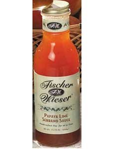 Papaya Lime Serrano Grilling Sauce 15.75 oz Bottle by Fisher
