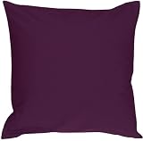 Pillow Decor - Caravan Cotton Purple 16x16 Throw Pillow